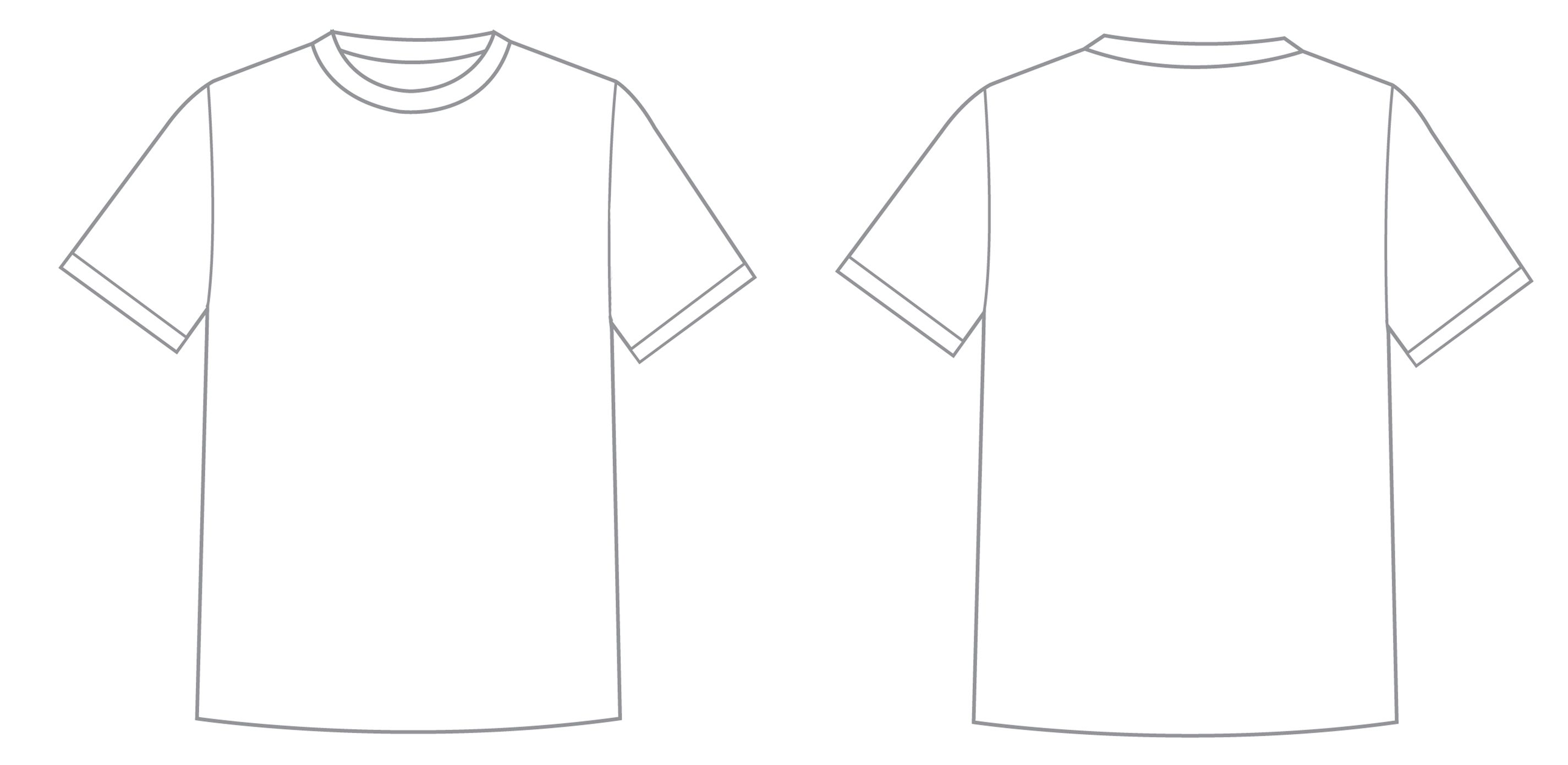 printable t-shirt design template
